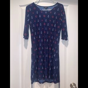 Nautical Dress Sz S